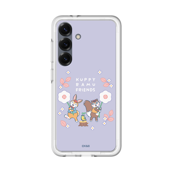 スリムプロテクションプレミアムケース［ クピラムフレンズ - フラワー ］
