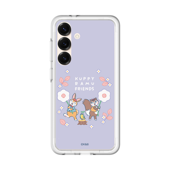 スリムプロテクションプレミアムケース［ クピラムフレンズ - フラワー ］