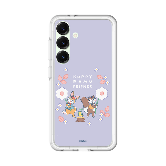 スリムプロテクションプレミアムケース［ クピラムフレンズ - フラワー ］