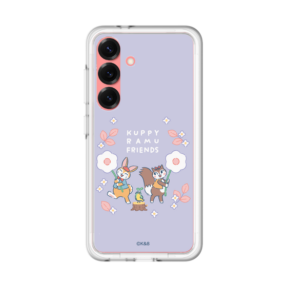 スリムプロテクションプレミアムケース［ クピラムフレンズ - フラワー ］