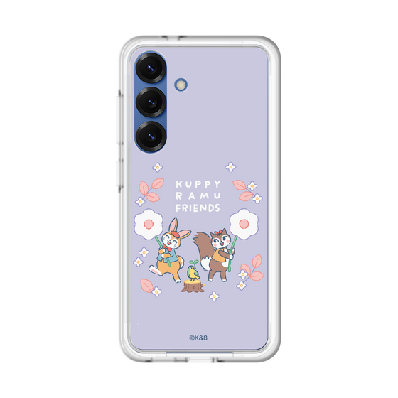 スリムプロテクションプレミアムケース［ クピラムフレンズ - フラワー ］