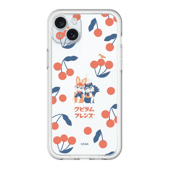 スリムプロテクションプレミアムケース［ クピラムフレンズ - チェリー ］