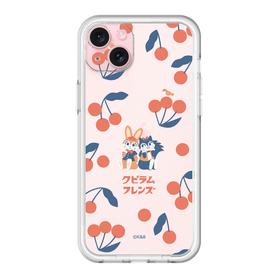スリムプロテクションプレミアムケース［ クピラムフレンズ - チェリー ］