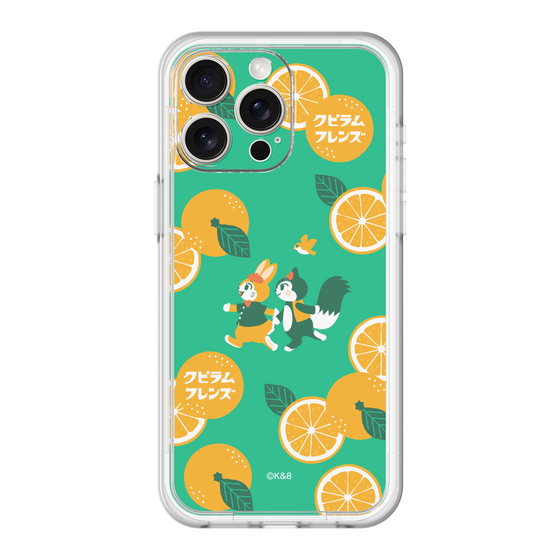 スリムプロテクションプレミアムケース［ クピラムフレンズ - オレンジ ］