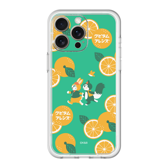 スリムプロテクションプレミアムケース［ クピラムフレンズ - オレンジ ］