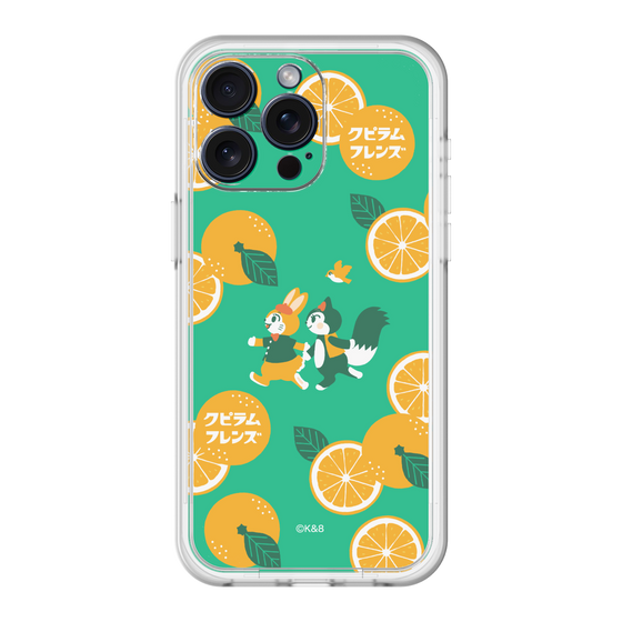 スリムプロテクションプレミアムケース［ クピラムフレンズ - オレンジ ］