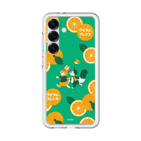 スリムプロテクションプレミアムケース［ クピラムフレンズ - オレンジ ］
