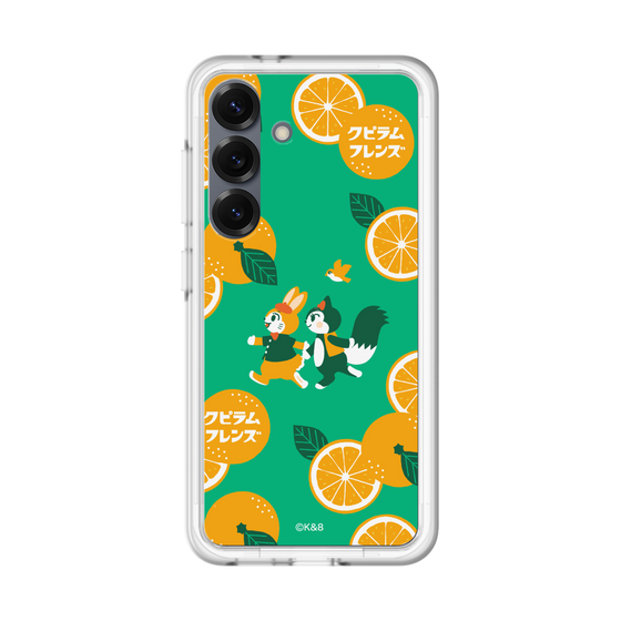 スリムプロテクションプレミアムケース［ クピラムフレンズ - オレンジ ］