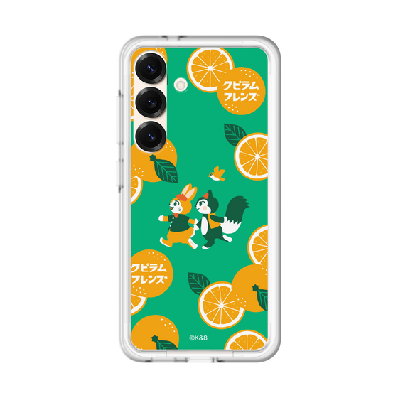 スリムプロテクションプレミアムケース［ クピラムフレンズ - オレンジ ］
