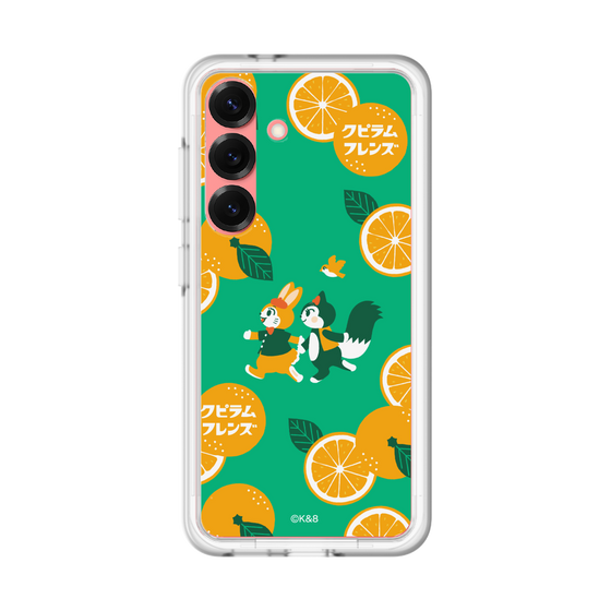 スリムプロテクションプレミアムケース［ クピラムフレンズ - オレンジ ］