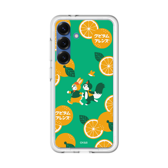 スリムプロテクションプレミアムケース［ クピラムフレンズ - オレンジ ］