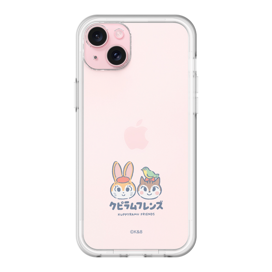 スリムプロテクションプレミアムケース［ クピラムフレンズ - ロゴ - 仲良し ］