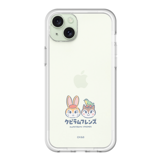 スリムプロテクションプレミアムケース［ クピラムフレンズ - ロゴ - 仲良し ］