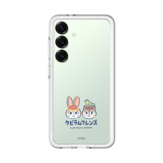 スリムプロテクションプレミアムケース［ クピラムフレンズ - ロゴ - 仲良し ］