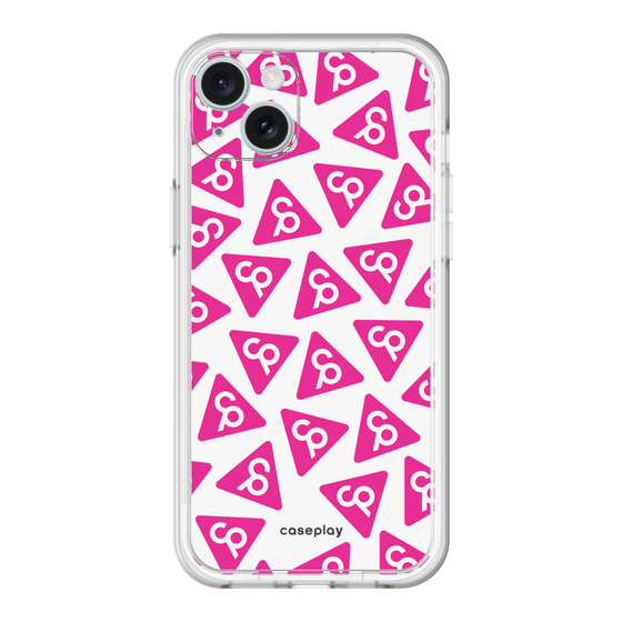 スリムプロテクションプレミアムケース［ オリジナル - CASEPLAYロゴマーク - ピンク ］