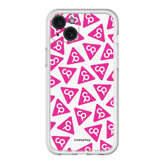 スリムプロテクションプレミアムケース［ オリジナル - CASEPLAYロゴマーク - ピンク ］
