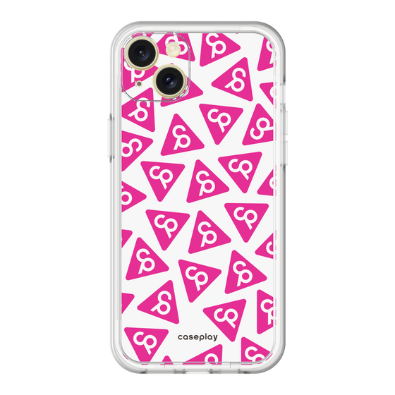 スリムプロテクションプレミアムケース［ オリジナル - CASEPLAYロゴマーク - ピンク ］