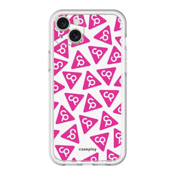 スリムプロテクションプレミアムケース［ オリジナル - CASEPLAYロゴマーク - ピンク ］