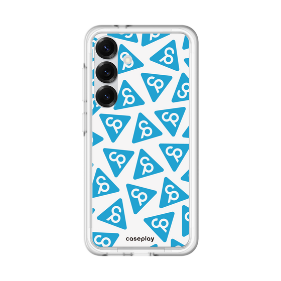 スリムプロテクションプレミアムケース［ オリジナル - CASEPLAYロゴマーク - ライトブルー ］