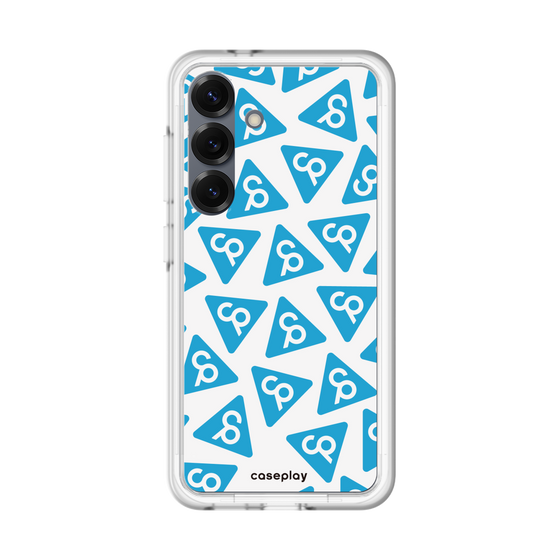 スリムプロテクションプレミアムケース［ オリジナル - CASEPLAYロゴマーク - ライトブルー ］