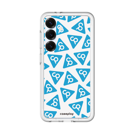 スリムプロテクションプレミアムケース［ オリジナル - CASEPLAYロゴマーク - ライトブルー ］