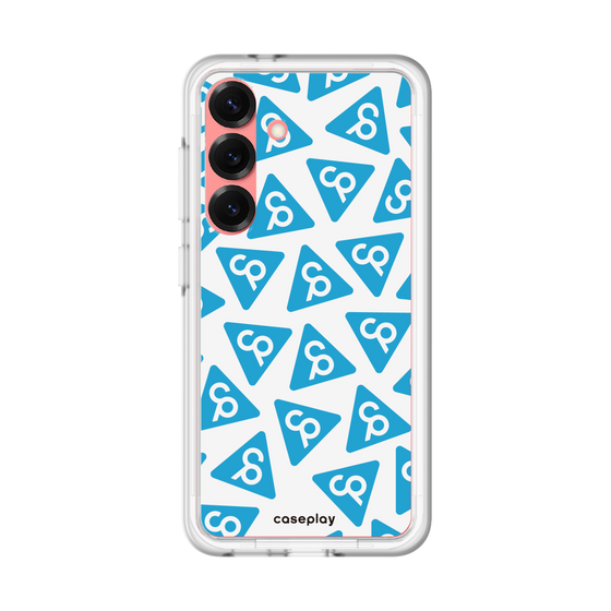スリムプロテクションプレミアムケース［ オリジナル - CASEPLAYロゴマーク - ライトブルー ］