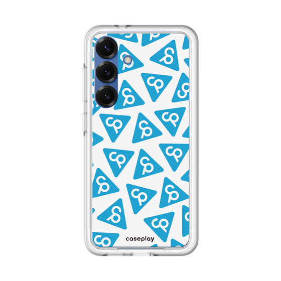 スリムプロテクションプレミアムケース［ オリジナル - CASEPLAYロゴマーク - ライトブルー ］