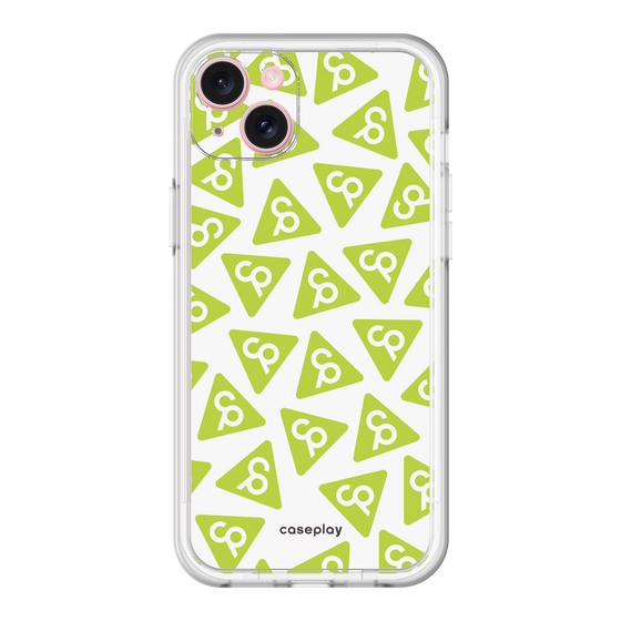 スリムプロテクションプレミアムケース［ オリジナル - CASEPLAYロゴマーク - グリーン ］
