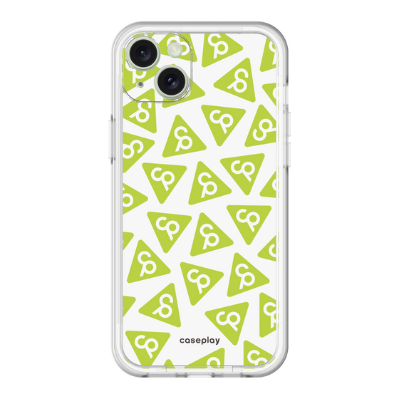 スリムプロテクションプレミアムケース［ オリジナル - CASEPLAYロゴマーク - グリーン ］