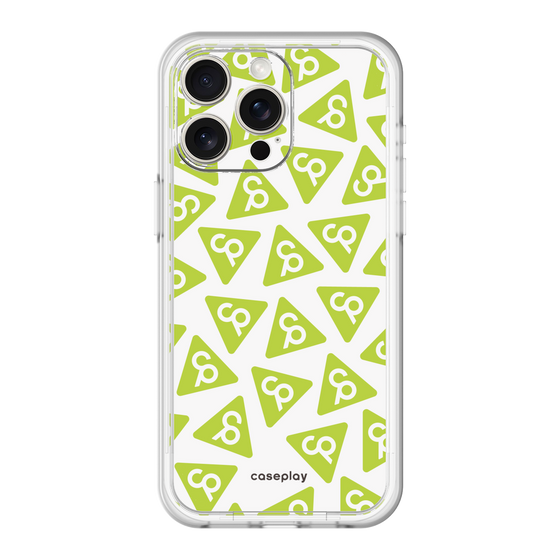 スリムプロテクションプレミアムケース［ オリジナル - CASEPLAYロゴマーク - グリーン ］