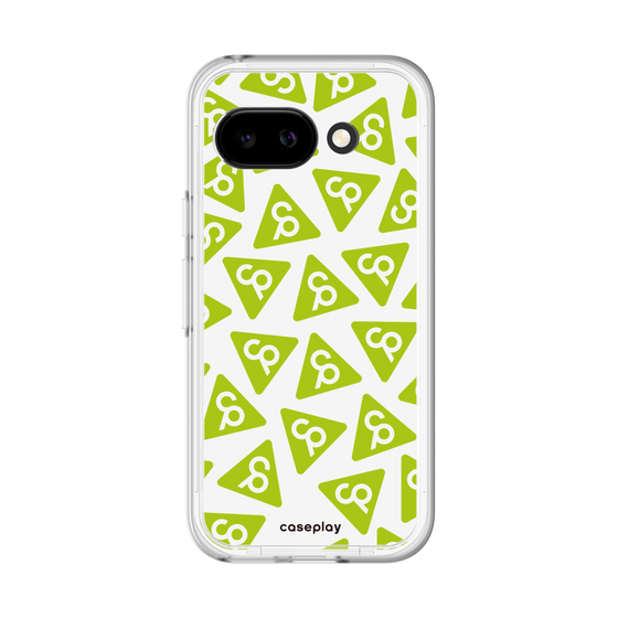 スリムプロテクションプレミアムケース［ オリジナル - CASEPLAYロゴマーク - グリーン ］