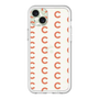 スリムプロテクションプレミアムケース［ オリジナル - CASEPLAYイニシャル総柄 - オレンジ ］
