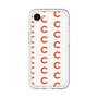 スリムプロテクションプレミアムケース［ オリジナル - CASEPLAYイニシャル総柄 - オレンジ ］
