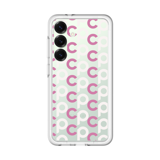スリムプロテクションプレミアムケース［ オリジナル - CASEPLAYイニシャル総柄 - ピンク ］