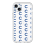 スリムプロテクションプレミアムケース［ オリジナル - CASEPLAYイニシャル総柄 - ネイビー ］
