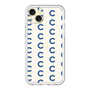 スリムプロテクションプレミアムケース［ オリジナル - CASEPLAYイニシャル総柄 - ネイビー ］