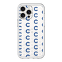 スリムプロテクションプレミアムケース［ オリジナル - CASEPLAYイニシャル総柄 - ネイビー ］
