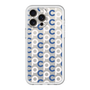 スリムプロテクションプレミアムケース［ オリジナル - CASEPLAYイニシャル総柄 - ネイビー ］