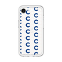 スリムプロテクションプレミアムケース［ オリジナル - CASEPLAYイニシャル総柄 - ネイビー ］