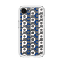 スリムプロテクションプレミアムケース［ オリジナル - CASEPLAYイニシャル総柄 - ネイビー ］