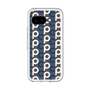 スリムプロテクションプレミアムケース［ オリジナル - CASEPLAYイニシャル総柄 - ネイビー ］