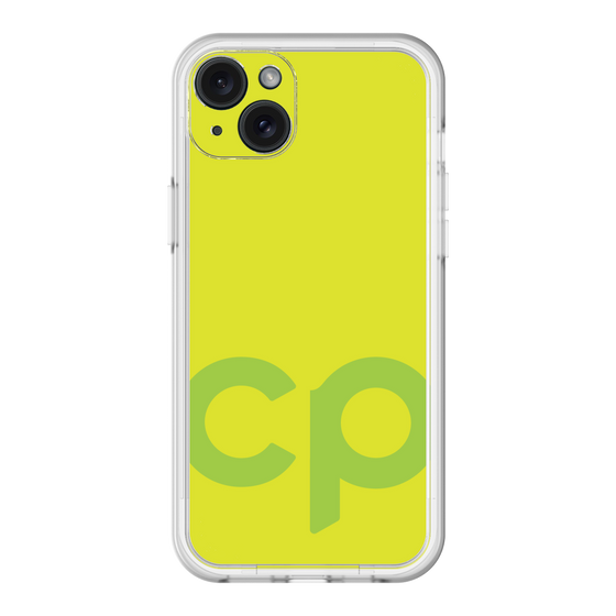 スリムプロテクションプレミアムケース［ オリジナル - CASEPLAYイニシャル - グリーン ］