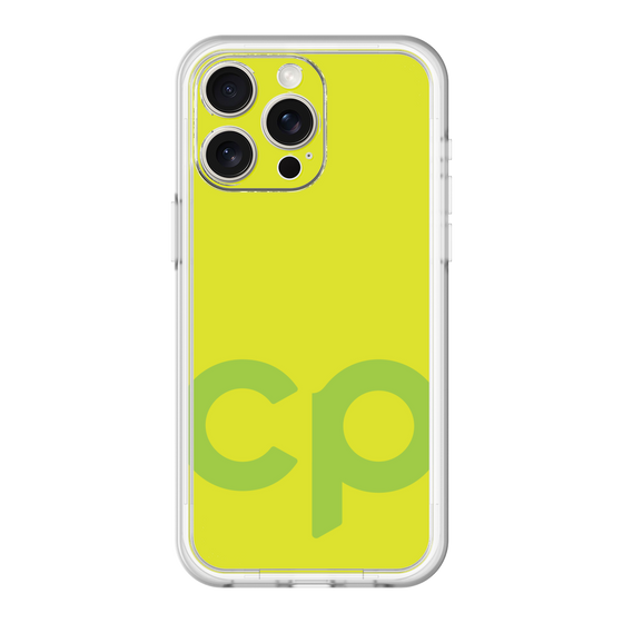 スリムプロテクションプレミアムケース［ オリジナル - CASEPLAYイニシャル - グリーン ］