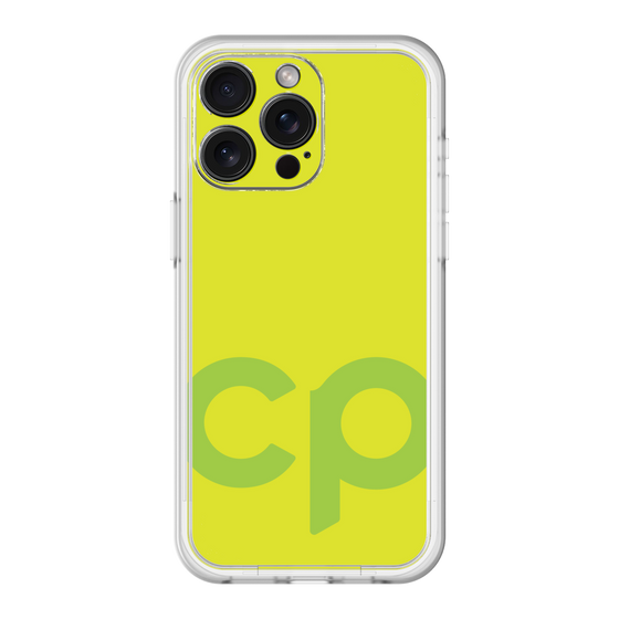 スリムプロテクションプレミアムケース［ オリジナル - CASEPLAYイニシャル - グリーン ］