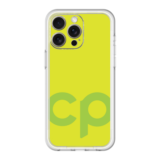 スリムプロテクションプレミアムケース［ オリジナル - CASEPLAYイニシャル - グリーン ］