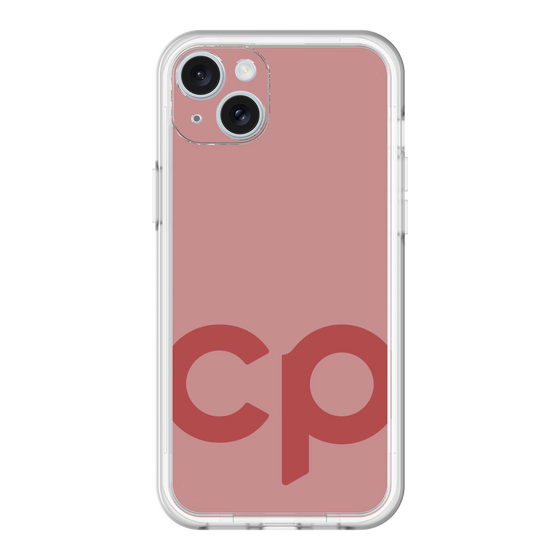 スリムプロテクションプレミアムケース［ オリジナル - CASEPLAYイニシャル - レッド ］