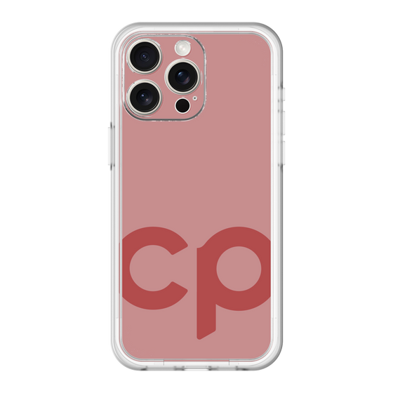 スリムプロテクションプレミアムケース［ オリジナル - CASEPLAYイニシャル - レッド ］