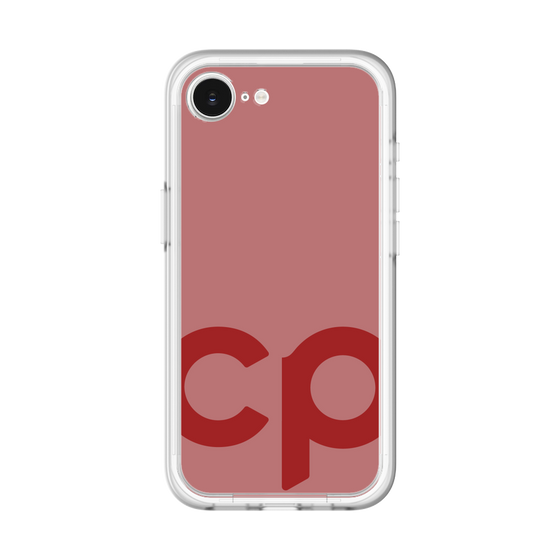 スリムプロテクションプレミアムケース［ オリジナル - CASEPLAYイニシャル - レッド ］