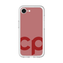 スリムプロテクションプレミアムケース［ オリジナル - CASEPLAYイニシャル - レッド ］