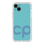スリムプロテクションプレミアムケース［ オリジナル - CASEPLAYイニシャル - ライトブルー ］